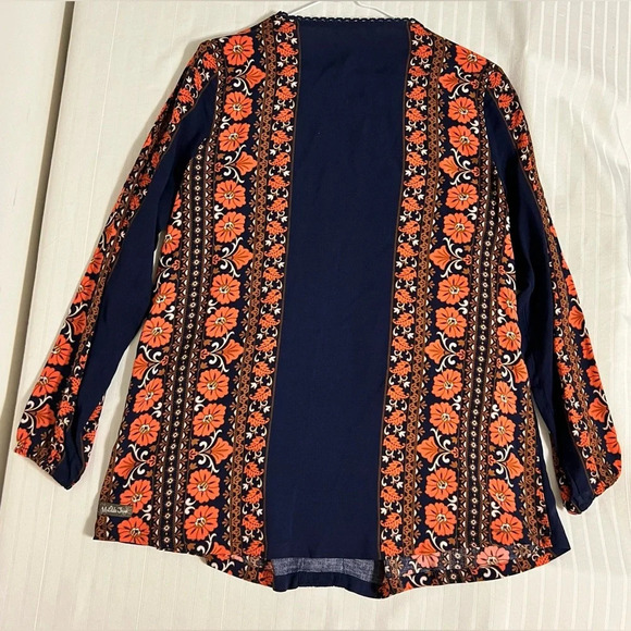 Matilda Jane Floral Top Blouse Floret Pintuck Peasant Women’s Small - Picture 14 of 16